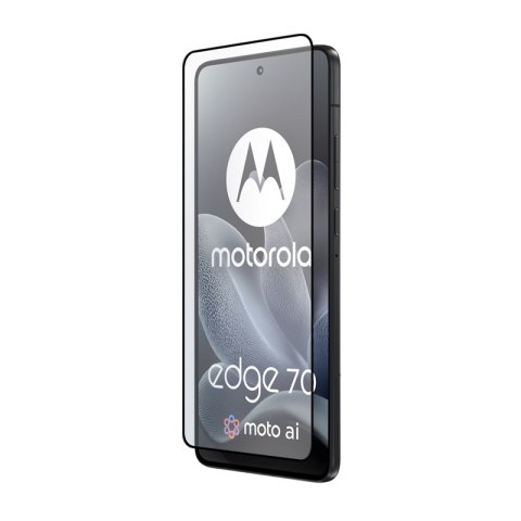 Crong 3D Armour Glass Lite - Hartowane szkło Full Glue do Motorola Edge 70 5G