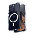 Crong Hybrid Clear Magnetic - Etui MagSafe Motorola Edge 70 Fusion 5G (przezroczysty)