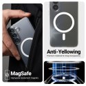 Crong Hybrid Clear Magnetic - Etui MagSafe Samsung Galaxy A27 5G (przezroczysty)
