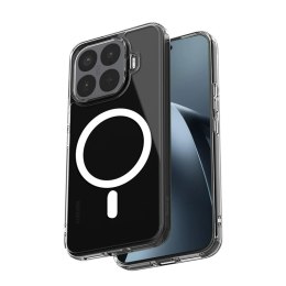 Crong Hybrid Clear Magnetic - Etui MagSafe Xiaomi 17T 5G (przezroczysty)