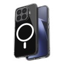 Crong Hybrid Clear Magnetic - Etui MagSafe Xiaomi 17T Pro 5G (przezroczysty)