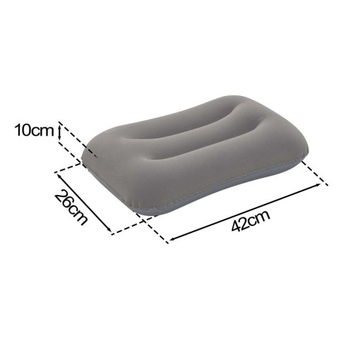 Poduszka dmuchana welurowa 42 x 26 cm Bestway 67121