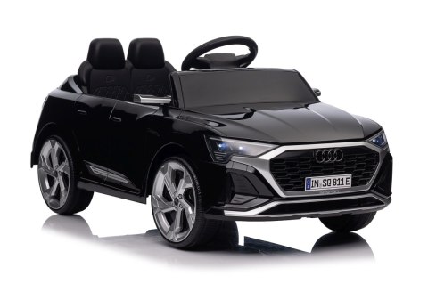 Auto Audi SQ8 czarne na akumulator dla dzieci + pilot 2,4 GHz
