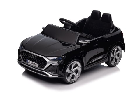 Auto Audi SQ8 czarne na akumulator dla dzieci + pilot 2,4 GHz