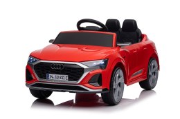 Auto Audi SQ8 czerwone na akumulator dla dzieci + pilot 2,4 GHz