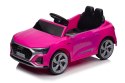 Auto Audi SQ8 różowe na akumulator dla dzieci + pilot 2,4 GHz