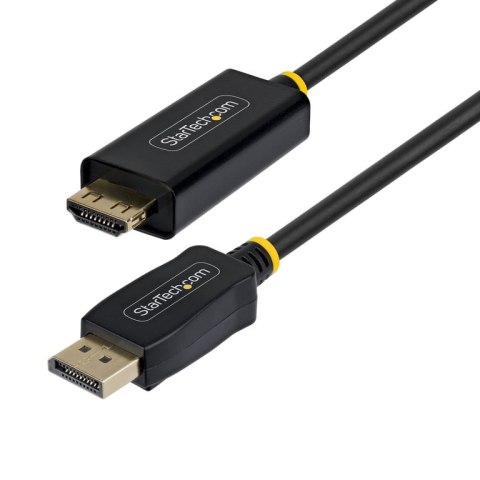 StarTech 2M-DP-HDMI-4K60-GR adapter kablowy DisplayPort HDMI Typu A (Standard) Czarny