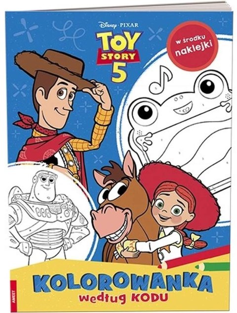 Ameet: DISNEY Pixar - Toy Story 5. Kolorowanka według kodu