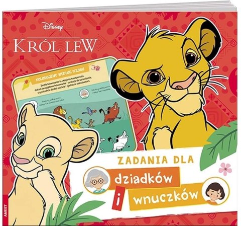 Ameet: Disney Król lew - Zadania dla dziadków i wnuczków