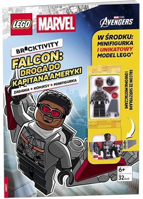 Ameet: LEGO Books Avengers - Falcon. Karty Wyzwań: droga do Kapitana Ameryki