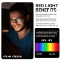 Crong OptiRed Glass - Szkło hartowane z filtrem światła niebieskiego iPhone 17e