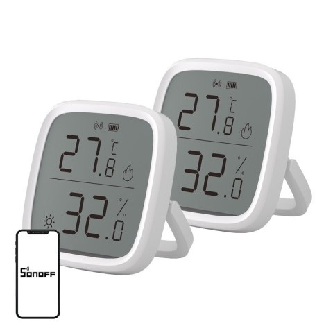 Czujnik temperatury i wilgotności SONOFF ZigBee SNZB-02D 4szt,