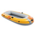 Ponton wędkarski Challenger 2os 200kg 236x114x41 cm pompka wiosła INTEX 66312