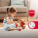 Przedłużacz 3 gniazda 3m typu francuskiego z przełącznikiem (3x1,5mm) Rebel biały