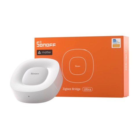 Bramka smart SONOFF ZBBridge-U Matter ZigBee RJ45 LAN