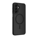 Crong Hybrid Matte Magnetic - Etui MagSafe Samsung Galaxy A27 5G (czarny)