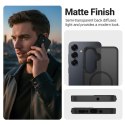 Crong Hybrid Matte Magnetic - Etui MagSafe Samsung Galaxy A27 5G (granatowy)