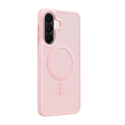 Crong Hybrid Matte Magnetic - Etui MagSafe Samsung Galaxy A27 5G (różowy)