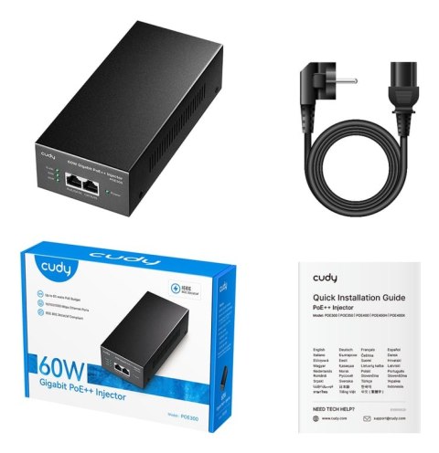 Cudy POE300 adapter PoE Gigabit Ethernet 50 V