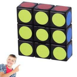 Nowoczesna układanka, kostka logiczna, Kostka Rubika - 1x3x3