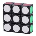 Nowoczesna układanka, kostka logiczna, Kostka Rubika - 1x3x3