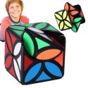 Nowoczesna układanka, kostka logiczna, Kostka Rubika - Leaf Clover, typ III