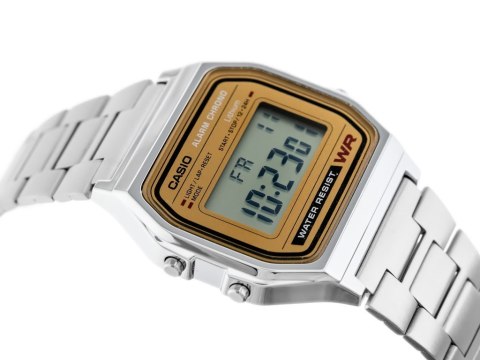 ZEGAREK MĘSKI CASIO A158WEA-9 (zd093b) - KLASYKA + BOX