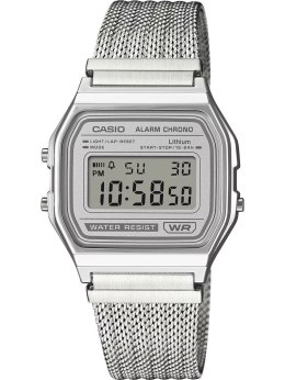 ZEGAREK MĘSKI CASIO A158WEM-7DF (zd093e) - KLASYKA + BOX