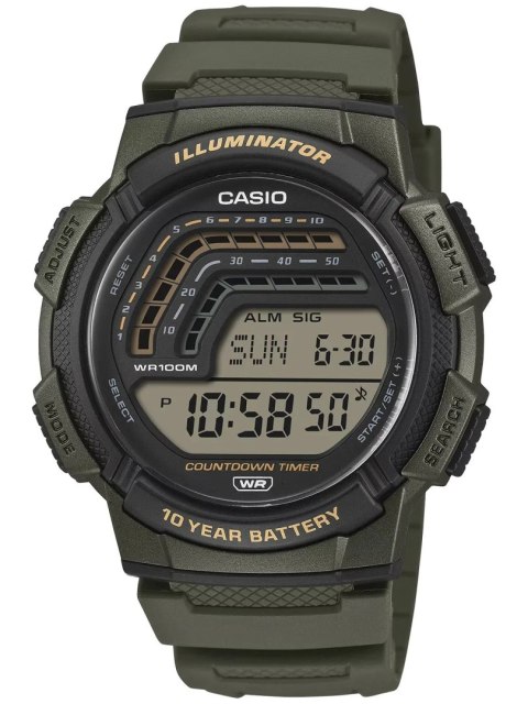 ZEGAREK MĘSKI CASIO WS-1800-3AVDF + BOX