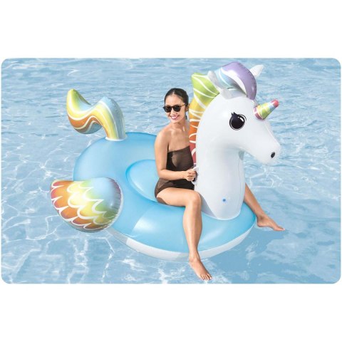 Dmuchany Jednorożec XXL 224x164cm Bestway
