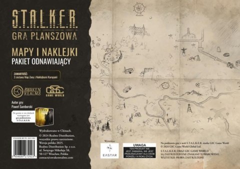 GRA STALKER PAKIET ODNAWIAJĄCY - dodatek - AWAKEN REALMS