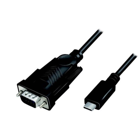 LogiLink AU0051A adapter kablowy 1,2 m USB C VGA (D-Sub) Czarny
