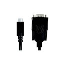 LogiLink AU0051A adapter kablowy 1,2 m USB C VGA (D-Sub) Czarny