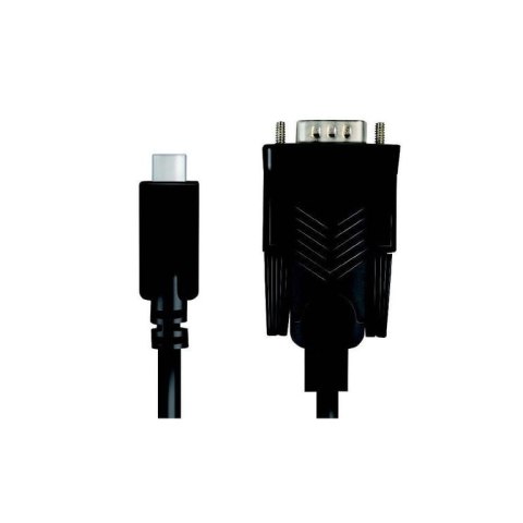 LogiLink AU0051A adapter kablowy 1,2 m USB C VGA (D-Sub) Czarny
