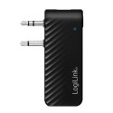 LogiLink BT0061 bezprzewodowy nadajnik audio 3,5 mm 7 m Czarny