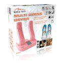 MULTI DRYER OZONE PRO (PINK) - Stacjonarna suszarka ozonator do obuwia, rękawiczek, czapek, kasków likwidująca bakterie i grzyby