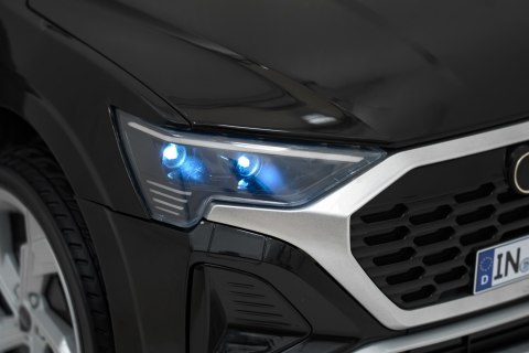 Auto Audi SQ8 czarne na akumulator dla dzieci + pilot 2,4 GHz