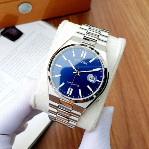 ZEGAREK MĘSKI CITIZEN Tsuyosa NJ0150-81L - AUTOMAT SZAFIR