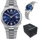 ZEGAREK MĘSKI CITIZEN Tsuyosa NJ0150-81L - AUTOMAT SZAFIR