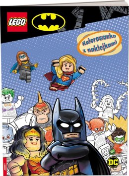 Ameet: LEGO DC Comics -Kolorowanka z Naklejkami
