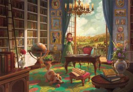 Clementoni - Puzzle 500el. Book - Belle, Princess Ever After Collection