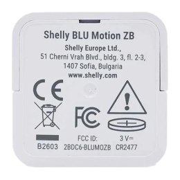 Czujnik ruchu Shelly BLU Motion ZB