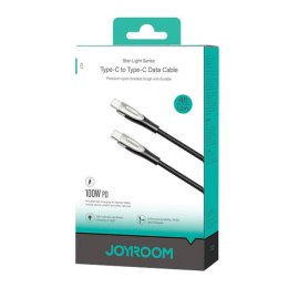 Kabel Star-Light USB C do USB-C Joyroom SA27-CC5 / 100W / 1,2m (czarny)
