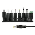 LogiLink PA0167 adapter zasilający/ inwentor Wewnętrzna 12 W Czarny