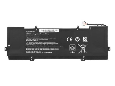Bateria Movano do HP Spectre x360 15-bl