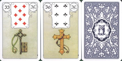 Cartamundi: Tarot - Mlle Lenormand Blue Owl Relaunch
