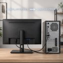 Qoltec Kabel DisplayPort v2.1 męski | DisplayPort v2.1 męski | 8K | 54G | 1.5m