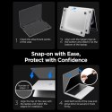 Spigen AirSkin - Obudowa MacBook Pro 16" (M5/M4/M3/M2/M1/2026-2021) (Frost Black)