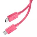 Spigen EB6010CC Essential - Kabel USB-C do USB-C 60W 1m (Pink)