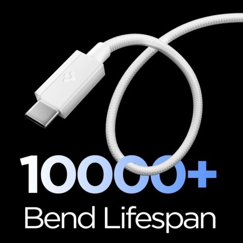 Spigen EB6015AC Essential - Kabel USB-A do USB-C 60W 1.5m (White)